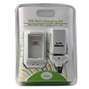4-in-1 Charging Kit for Xbox 360 (White)
