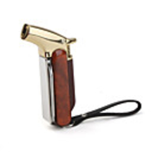 4-in-1 Multifunctional Spray Gun Shaped Gas Lighter with Hand Strap