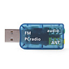 4 in 1 PC Worldwide Internet FM Radio Stations Player Recorder USB Dongle