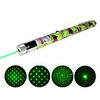 4-in-1 Pen Shape Green Laser Pointer with Amazing Pattern Head (QW024)