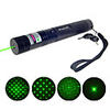4-in-1 Pen Size Green Laser Pointer with Amazing Pattern Head,  and Key Locker(QW140)