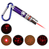 4 in 1 Red Laser LED Keychain - Purple