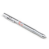 4-in-1 Stylus Pen Red Laser Pointer Resistive Stylus Ball Point Pen LED Flashlight