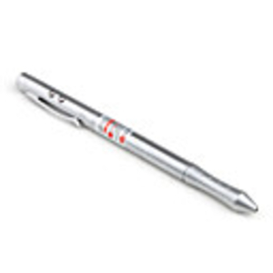 4-in-1 Stylus Pen Red Laser Pointer Resistive Stylus Ball Point Pen LED Flashlight