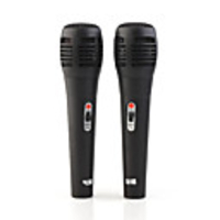 4-in-1 Universal Karaoke Microphone Set for Wii/PS3/PC/Xbox 360 (2-Pack)