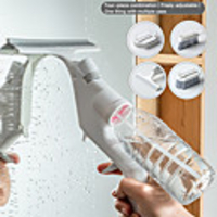 4-In-1 Water Spray Cleaning Brush Household High-Rise Water Spray Sponge Brush Window Wiper Clean Brush Home Cleaning Tool