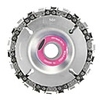 4 Inch 16mm Grinder Chain Disc 22 Tooth Wood Carving Disc for 100/115 Angle Grinder