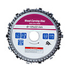 4 inches wood slotted saw blade grinder chain plate