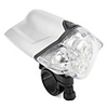 4-LED Bicycle Headlamp with Mount (Silvery)