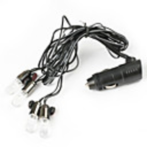 4-LED Interior Light (Plug In Car Cigarette Lighter)