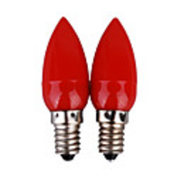 4 LED Red color Lighting Lamp 220V