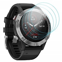 4-Pack Screen Protector compatible with Garmin Fenix 6 / Fenix 6 Pro 47mm NOT for Fenix 6S / 6S Pro / 6X Pro Tempered Glass Screen Protector Cover for Vivomove HR/Fenix 6/6 Pro miniinthebox