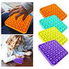 4 pcs Fidget Toy Push Bubble Fidget Sensory Toy Autism Special Needs Stress Reliever And Increase Focus Soft Anti-stress Toy miniinthebox