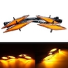 4 Pcs Bright Led Amber Front Grill Lights With Fuse And Instruction Fog Lamp For Toyota 4Runner 2014-2019 LED Work Light