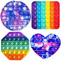 4 pcs Fidget Toys Anti Stress Toy Stretchy Strings Mesh Marble Relief Gift For Adults Children Sensory Antistress Relief Toys miniinthebox