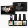 4 pcs Nail Kits Eco-friendly Stylish Daily UV Gel for Finger Nail