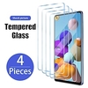 4 pcs Phone Screen Protector For Samsung A32 A12 A72 A52 A42 Galaxy A11 Galaxy A71 Front Screen Protector Tempered Glass High Definition (HD) 9H Hardness Scratch Proof Phone Accessory miniinthebox