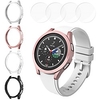 4 pcs Smartwatch Screen Protector For Samsung Samsung Galaxy Watch 46mm Samsung Galaxy Watch 42mm Galaxy Watch 4 40mm Tempered Glass PC High Definition (HD) miniinthebox