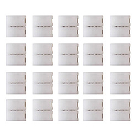 4 pin Led Strip Connector for 5050 RGB Led Strip Lights 20pcs miniinthebox