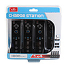 4 Port Charge Station for Nintendo Wii Black