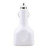 4 Port DC-AC Car Power Inverter (White)