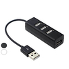 4-Port Hub Adapter Mini USB 2.0 Hi-Speed 4-Port Splitter Hub Adapter USB Hub For PC Computer Notebook Black White miniinthebox