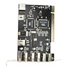 4-Port USB 2.0 and 2-Port 1394 PCI Card (VIA Chipset)