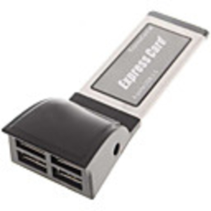 4-Port USB 2.0 Express Card Adapter for Laptop (34mm)