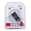 4 Port USB 2.0 Mini Hub 10M USB Cable (Black)