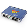 4 Port USB 2.0 Mini Hub (Blue)