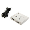 4 Port USB 2.0 Mini Hub (White)
