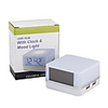 4 Port USB Hub LCD Clock Mood Light