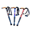 4-Section Adjustable 110CM Length Aluminum Alloy Camping Hiking Trekking Stick