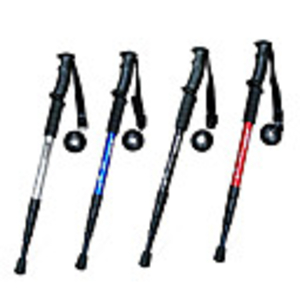 4-Section Aluminum Alloy 110CM Length Camping Hiking Trekking Stick