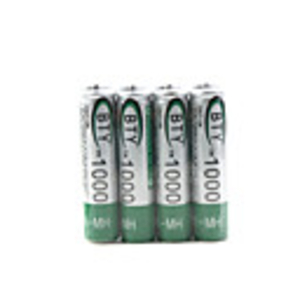 4 x 1000mAh BTY Ni-MH AAA 1.2V Rechargeable Battery