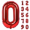 40 inch black large numbers 0-9 birthday party decorations helium foil mylar big number balloon digital 1