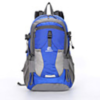 40 L Hiking Backpack Breathability Wearable Sweat-Wicking Outdoor Camping Shooting Downhill Oxford Black Red Navy Blue