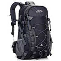 40 L Hiking Backpack Whistle Buckle - Waterproof Breathable Fast Dry Wear Resistance Outdoor Camping / Hiking Fishing Climbing Nylon Red Green Blue / Breathable Straps