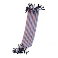 40 Pin Dual-Female Jumper Wire 1P-1P 300mm 2.54mm