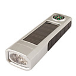 400mAh Solar Powered/Charged Flashlight