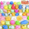 40Pcs Mochi Squishy Toys Mini Squishies Kawaii Animal Squishies Party Favors for Kids Cat Panda Unicorn Squishy Novelty Stress Relief Toys Birthday Gifts Goody Bags Class Prizes Pinata Fillers miniinthebox