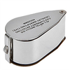 40X All-Metal High-resolution Magnifying Glass Magnifier Microscope With LED Currengy Detecting miniinthebox