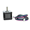 42x38mm Nema 17 Stepper Motor 1.5A 2 Phase 4 Wires 1.8 Degree with 39.3 inch Cable for Creality CR-10 10S Ender 3 3D Printers/CNC Extruder and Y Axis