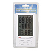 4.3" Digital LCD Humidity/Hygrometer and Thermometer with Alarm Clock (1 AAA included)