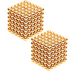 432 pcs 3mm Magnet Toy Magnetic Balls Building Blocks Super Strong Rare-Earth Magnets Neodymium Magnet Neodymium Magnet Stress and Anxiety Relief Office Desk Toys DIY Adults