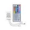 44 keys DC12V Double Connector Output Infrared Remote Control RGB Controller Lamp 10 Meters 3528 2835 5050 Dimming LED Light Strip BATTERY INCLUDED