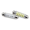 44MM 15x3020 SMD 1.5W LED Car Festoon Light DC 12V (2 pieces)