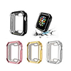 44mm 40mm 38mm 42mm Plating Silicone TPU Cover For Apple Watch Series 4 3 2 1 Case