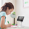 45 Degrees Adjustment Universal Tablet Phone Holder Desk For iPhone Desktop Tablet Stand For Cell Phone Table Holder Mobile Phone Stand Mount