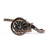 4.5" Fire Arm Artillery Cannon Style Copper Jet Lighter with Music Sound
